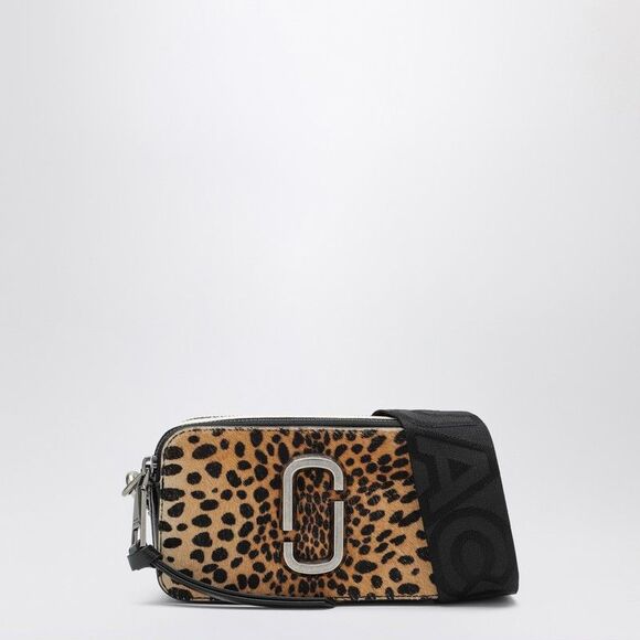 Marc Jacobs Handbags - Marc Jacobs Snapshot Leopard Pony-Effect Shoulder Bag Women